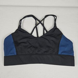 Evree x Barbella Sports Bra Size XL Athletic Strappy Wide Band Pullover Weights